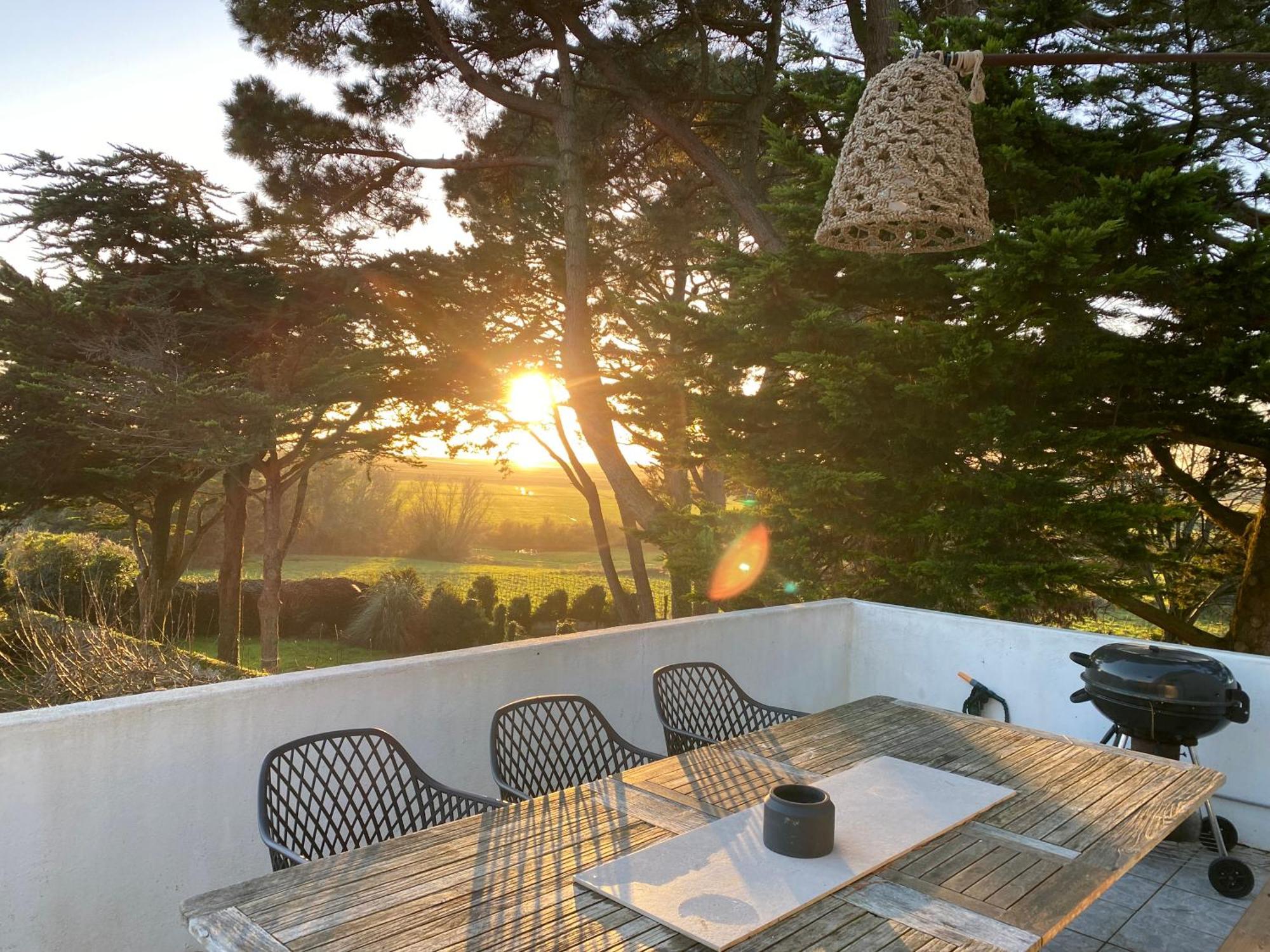 Villa Vieilles Vignes Vue Mer Billiers Exterior photo