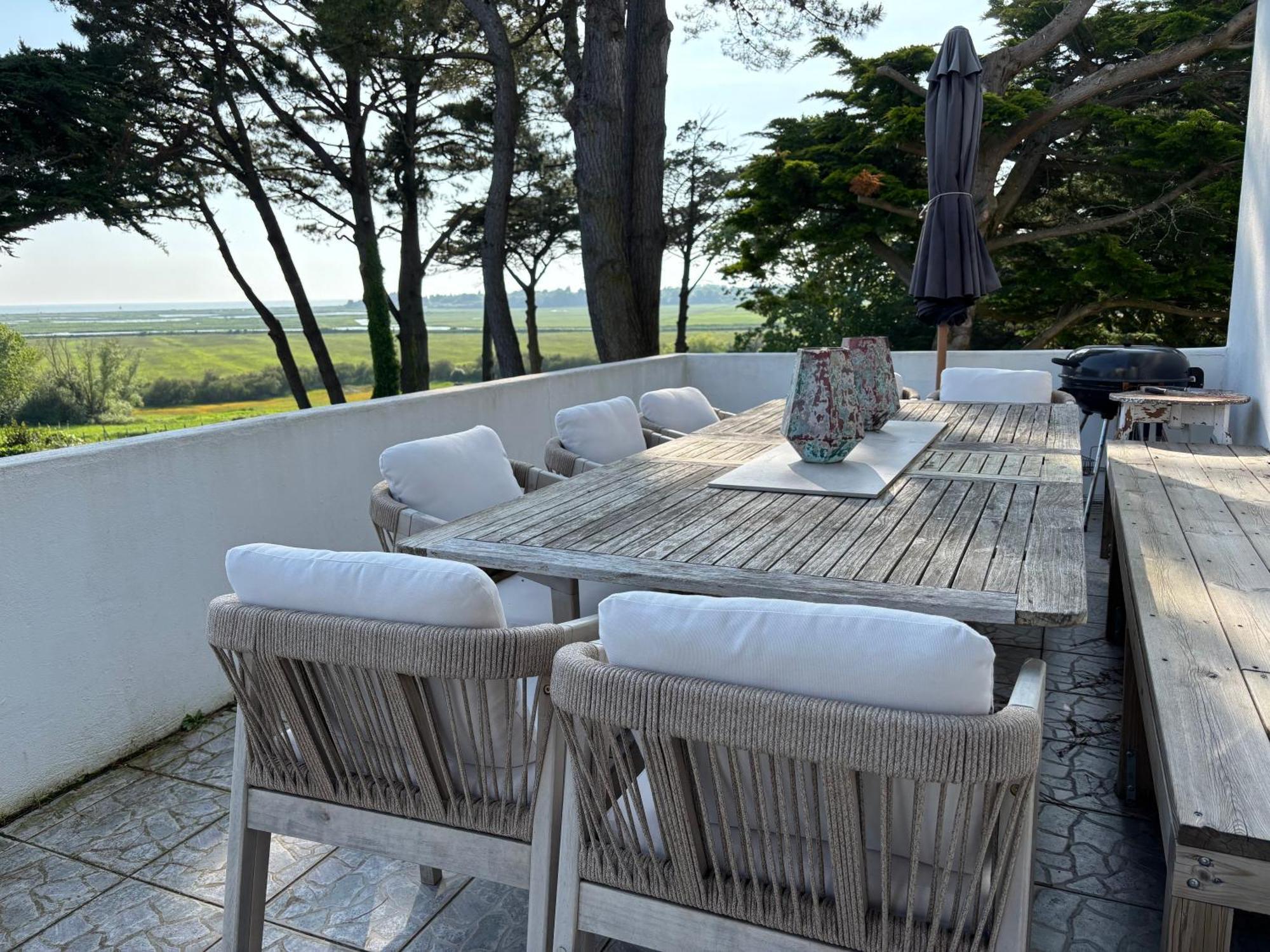 Villa Vieilles Vignes Vue Mer Billiers Exterior photo