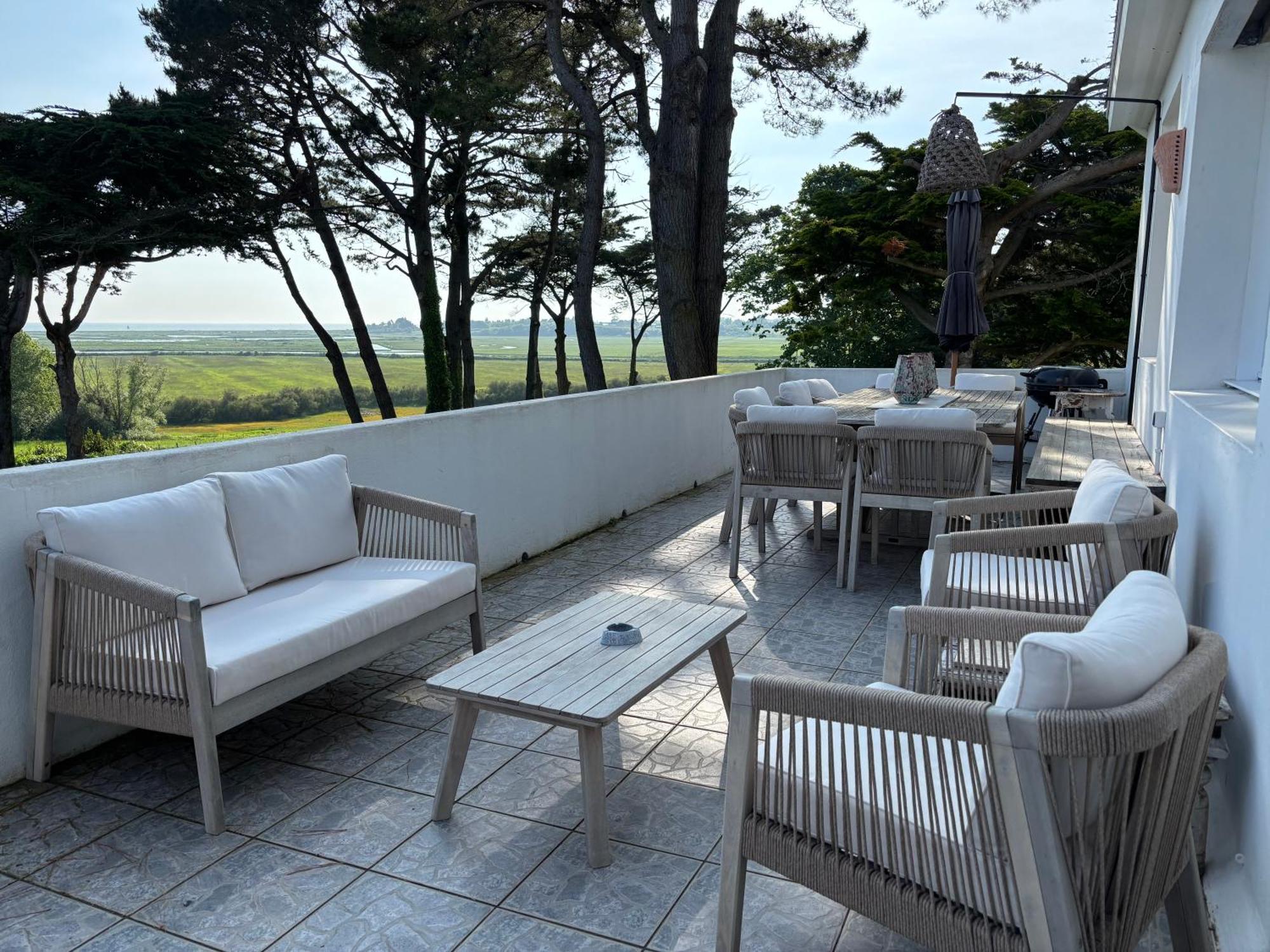 Villa Vieilles Vignes Vue Mer Billiers Exterior photo
